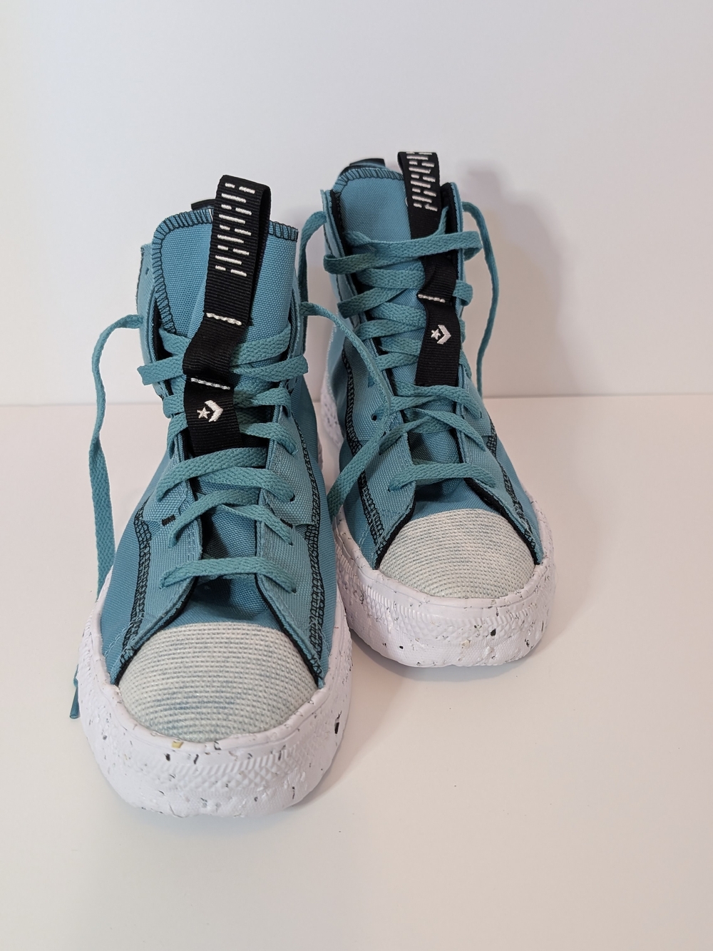 Converse Crater Hi-Top Teal Sneakers Mens 9 Women's 11